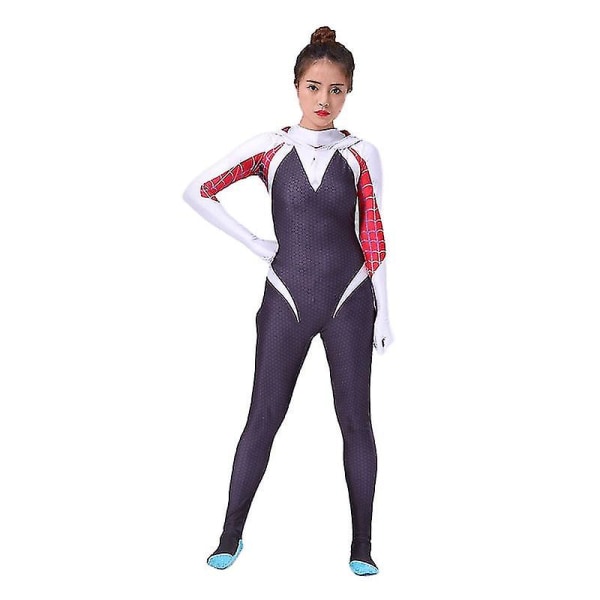 Spider-Man World Gwen Stacy Cosplay Jumpsuit Halloween -1 Z 180cm