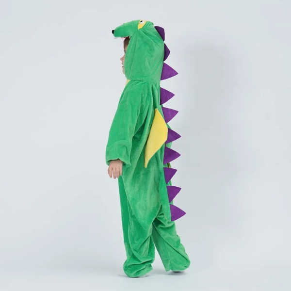 öt Djur Dinosaur Barn Kostym Cosplay W I S