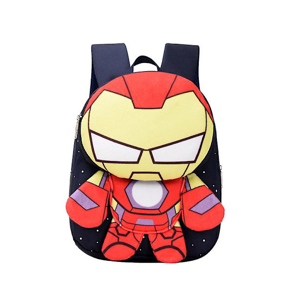 Lastentarhan koululaukku Piirretty Ulkona Kadonnutta Vastaan Vauvan Reppu Söpö Lasten Laukku Iron Man