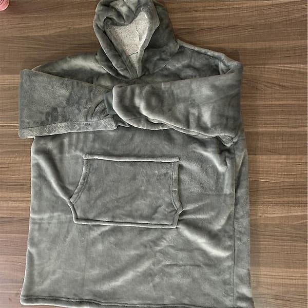 Sofirn Vuorattu Fleece Huppari Harmaa
