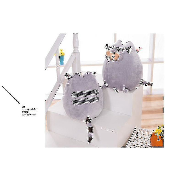 24 cm Pusheen Cat Plyschleksak Snackbar Cookie Cat Gosedjursdocka, 9,5&quot; Donut cat