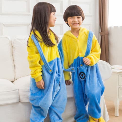 Barn Tegneserie Søt Hettegenser Pullover Bodysuit Pyjamas Jumpsuit I #5 115cm