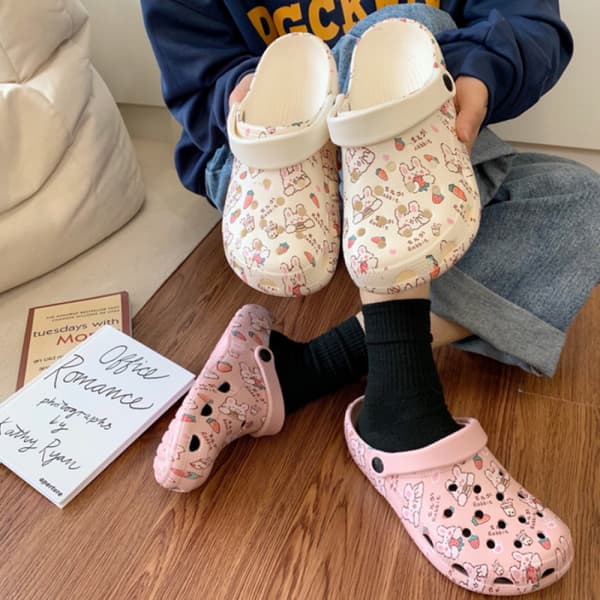Kvinnor Sliders Super Comfy Foam Sliders Tjock sula Kudde Non I