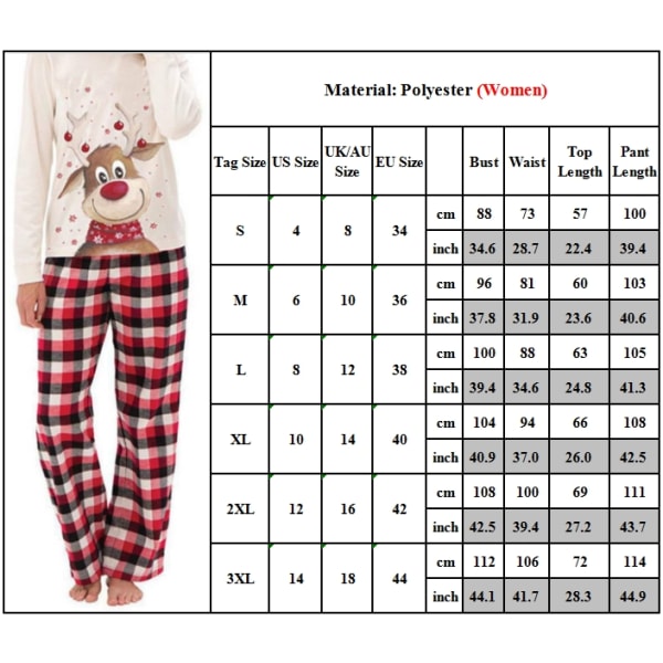 Perfekte matchende julepyjamas til børn, mænd, kvinder og familier - Perfekt Kid 8T