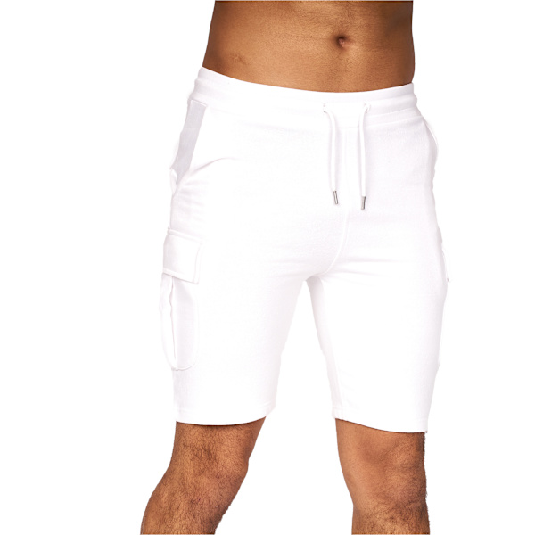 Juice Handley Combat Shorts miehille Valkoinen I White L