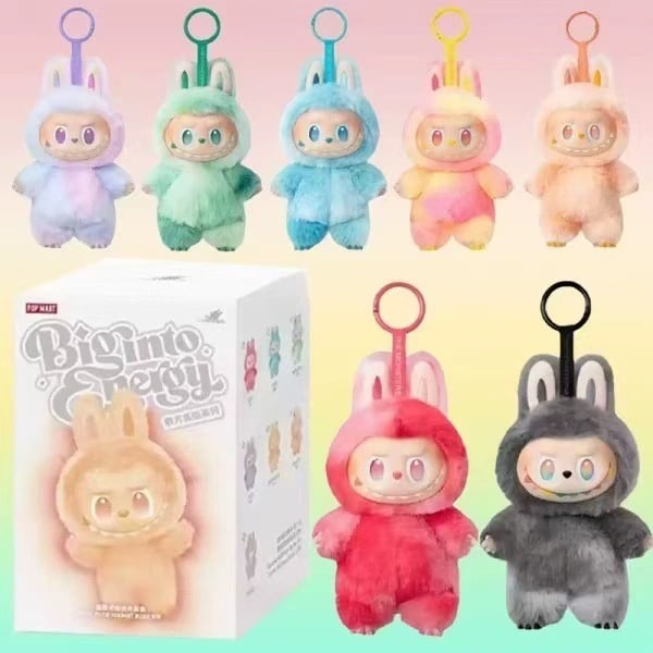 HögkZZalitatiZZt 6-pack 3.0 Monster Spännande Plyschdocka Leksak Blind Box (Slumpmässig Färg) 6 st LABUBU 3.0ZZ