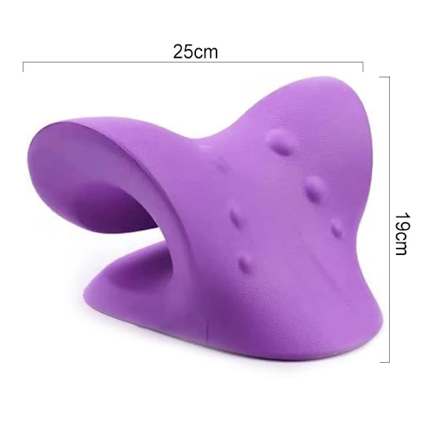 Nacke Axel Bår Cervical Kiropraktik Traction Kudde purple
