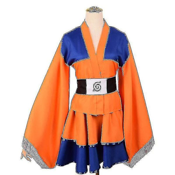 6 Styles Anime Ta Kjole Kvinder Kostume Akatsuki Kimono Maid Kjole Uchiha Sasuke Ta Tøj Dragt SetD S