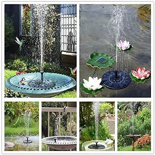 Solar Fountain Solar Pond Pump Solar vattenpump 1.4W