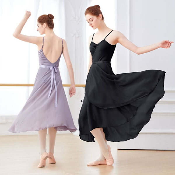 Ballettskjørt Langt skjørt LYSBLÅ Light blue