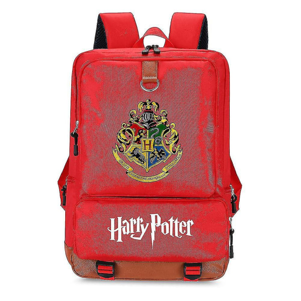 Harry Potter trykt ryggsekk, uformell skolesekk for studenter Style 18