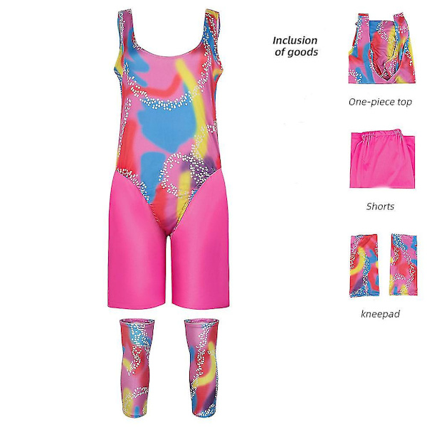 Barbie Sportswear-drakt for menn og kvinner - Cosplay Halloween-kostyme woman XXL