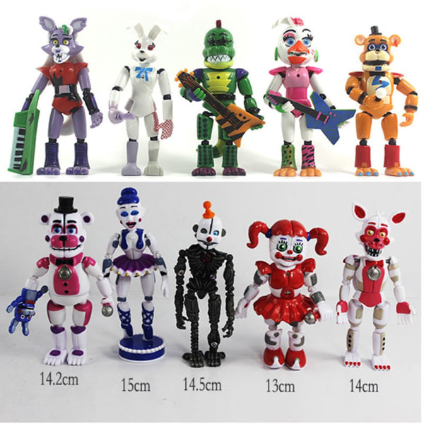 FNAF Legetøj Action Figurer STIL 2 YTU Style 2