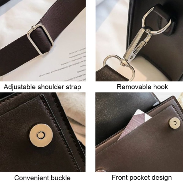 Crossbody-tasker Skuldertasker BRUN Brown