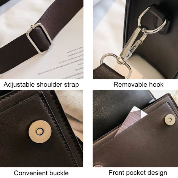 Crossbody Väskor Axelväskor KAFFE Coffee