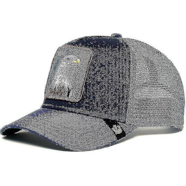 Vuxna Panther Mesh Cap Sommar Baseball Cap Trucker Cap Eagle