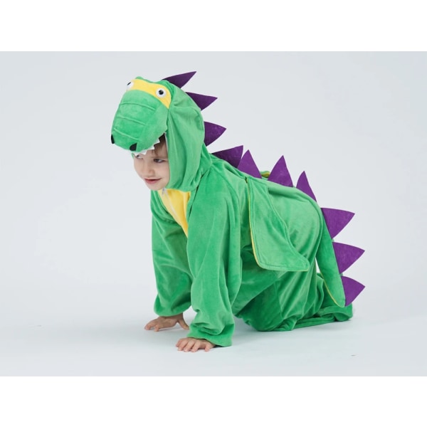 Söt Djur Dinosaur Barn Kostym Cosplay W I XL