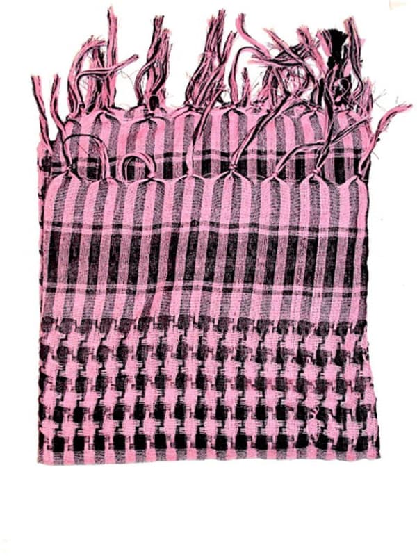 Mub-Scarf Taktisk hodeplagg med dusk-halsduk Yl pink