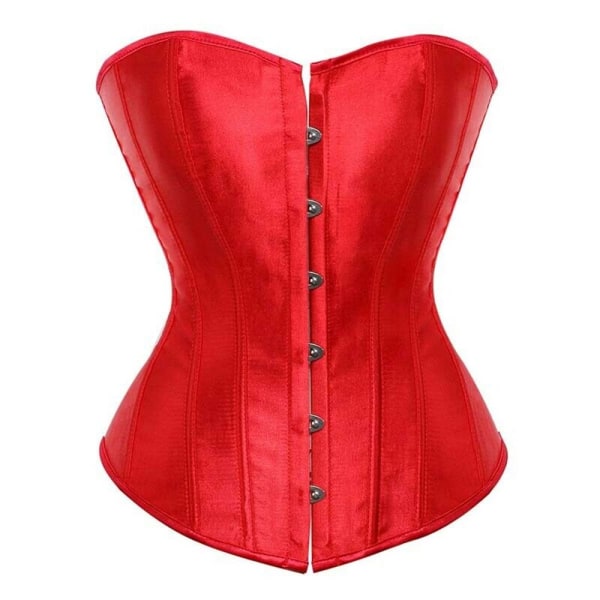 Korsett Bustier Toppar VIT W white XXL