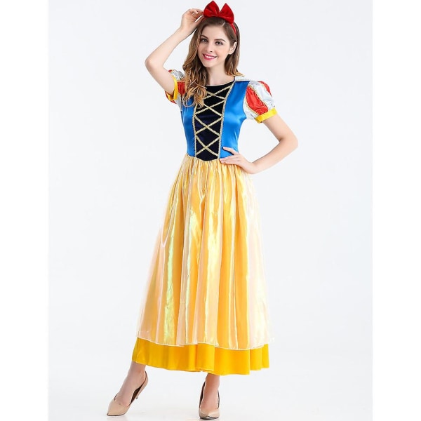 Pluskoko Euroopan ja Amerikan naisten Halloween-asut seksikäs jääprinsessan mekko peliasu cosplay 8301 kuva väri Z 8301 picture color S