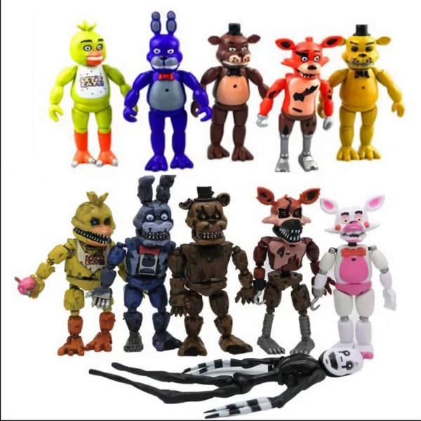 FNAF Legetøj Action Figurer STIL 2 YTU Style 2