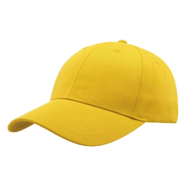 Atlantis Zoom Sports 6 Panel Baseball Cap Gul - Perfekt I Yellow One Size