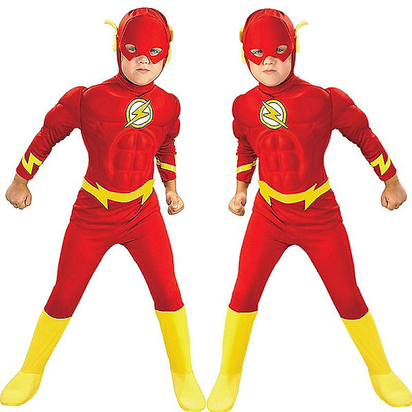 Deluxe Muscle Chest The Flash Barnekostyme L