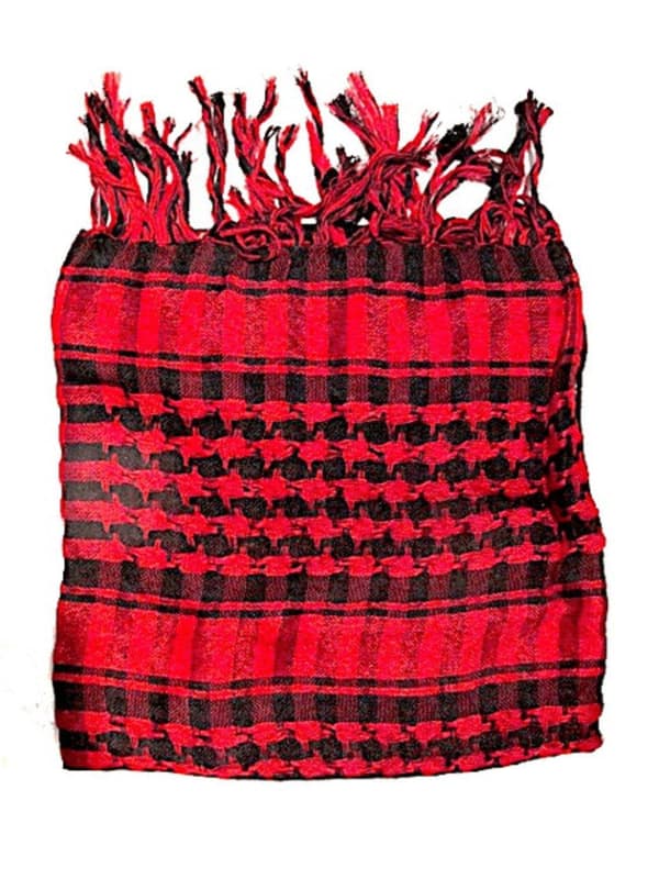 Mub-Scarf Taktisk hodeplagg med dusk-halsduk Yl red