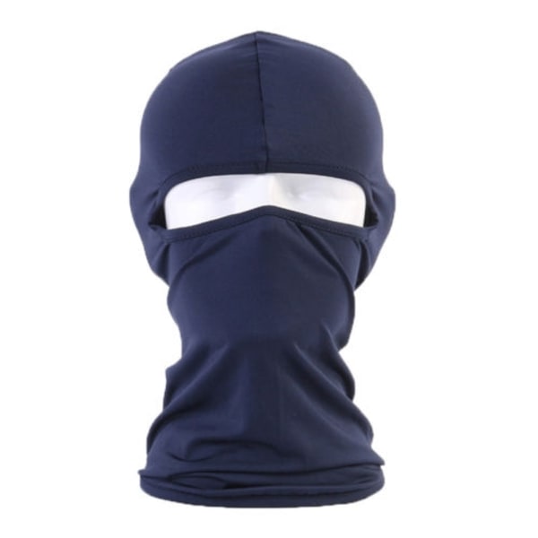 Baclava - skidmask - huva - Huvudhuva - Cykelmask solskydd - Perfet I Navy blue