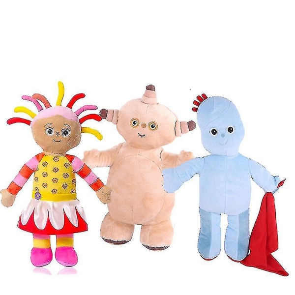 Tecknad film i nattträdgården Makka Pakka Iggle Piggle Plysch stoppad säng Dekoration Docka Barn Medföljande leksaker Nyårspresent-i Z 25CM01