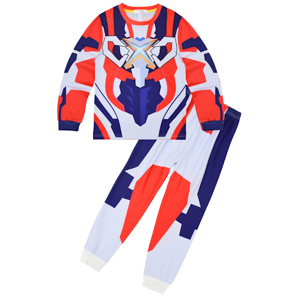 2 kpl Superman Altman -lasten pyjamaa, pitkähihainen paita, yövaatteet I C 120cm