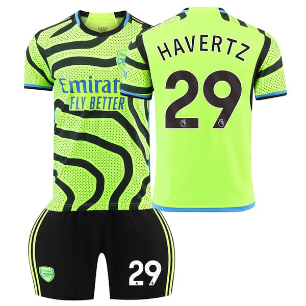 2324 Arsenal vihreä vieraspaita setti No.29 HARVERTZ Z No.29 HARVERTZ 16