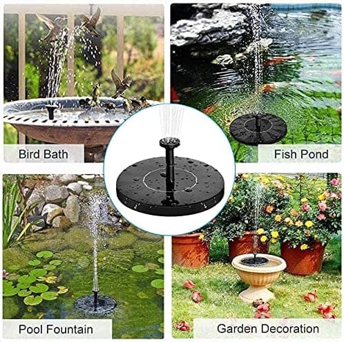 Solar Fountain Solar Pond Pump Solar vattenpump 1.4W