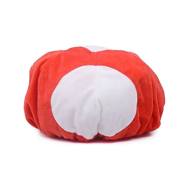 19*30 cm sopp tegneserie cosplay-hatt, søt lue i myk bomull - Z Red