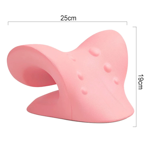 Nacke Axel Bår Cervical Kiropraktik Traction Kudde pink