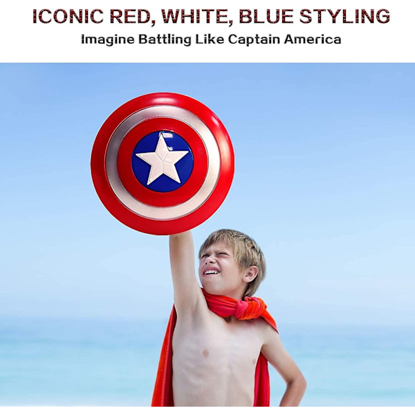 Captain America Shield Børnekostume Superhelt Klæd Ud - Perfekt V