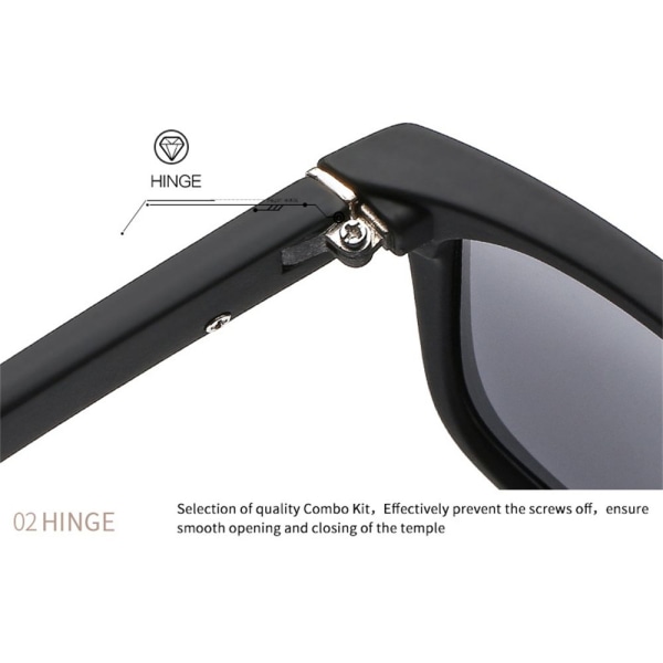 Polarisoidut aurinkolasit BLACK-GREY