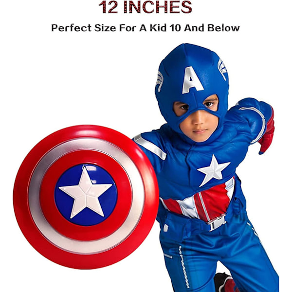 Captain America -kilpi Lasten Puvut Super Sankari Pukeutuminen - Perfet V