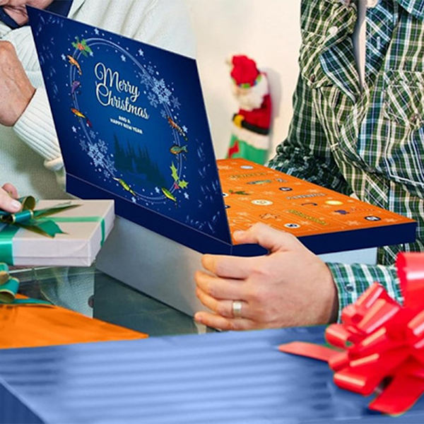 Adventskalender Fiske Jul Nedräkning