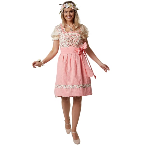 tectake Mini-Dirndl Herrenchiemsee modell 1 LightPink XXL