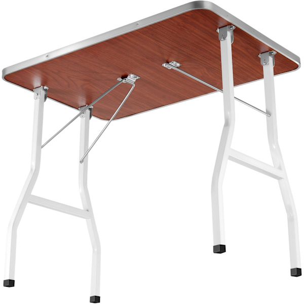 tectake Trimbord med justerbar galge Vit
