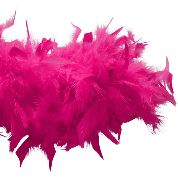 tectake Fluffig fjäderboa Rosa