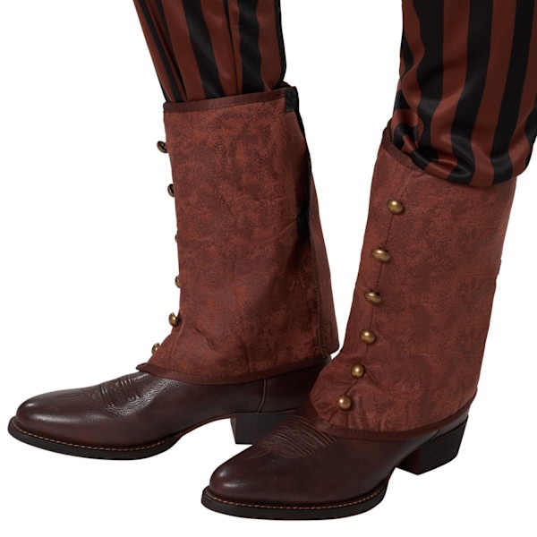 tectake Steampunk-gentleman Brown XL