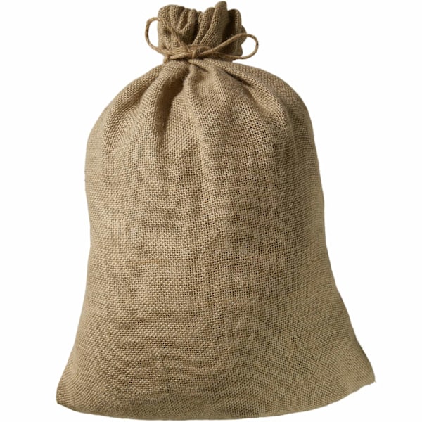 tectake Klassisk jutesäck Beige