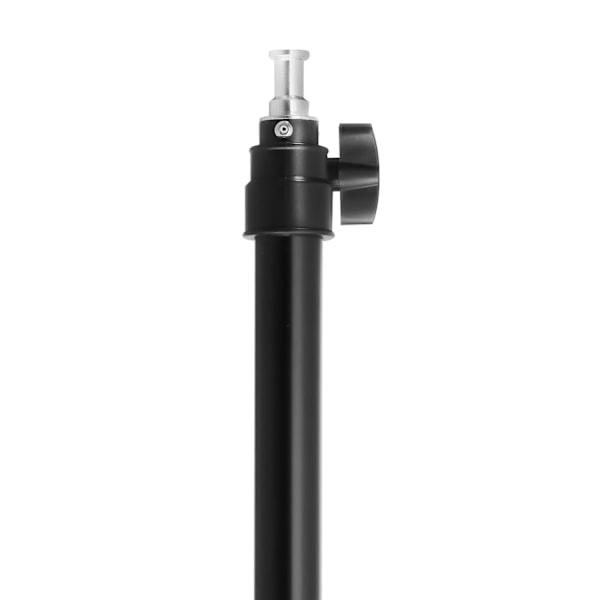 tectake Studiolampa med softbox, stativ och väska Svart