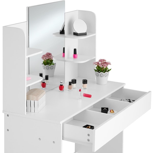 tectake Sminkbord Camille Vit