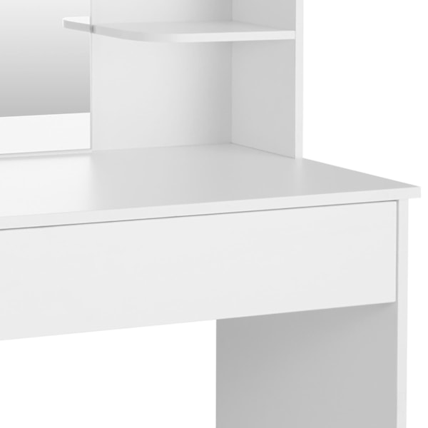 tectake Sminkbord Camille Vit