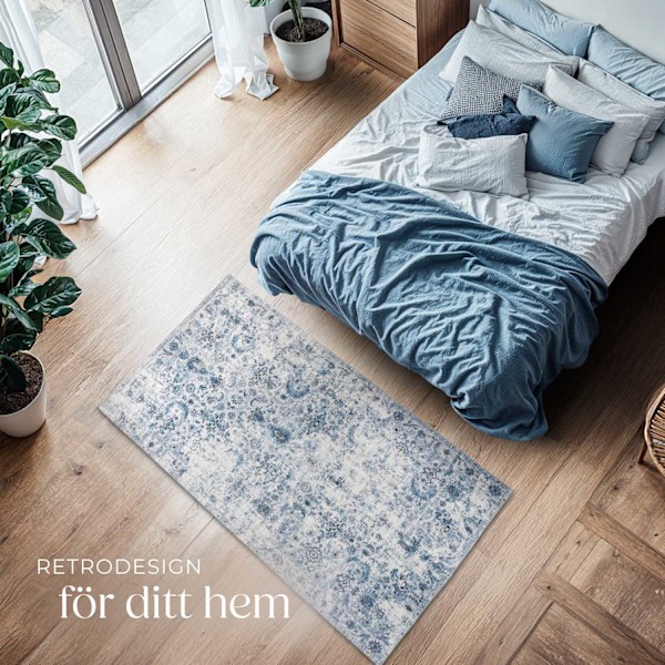 tectake Matta Amara, kort lugg - 80 x 150 cm Blå