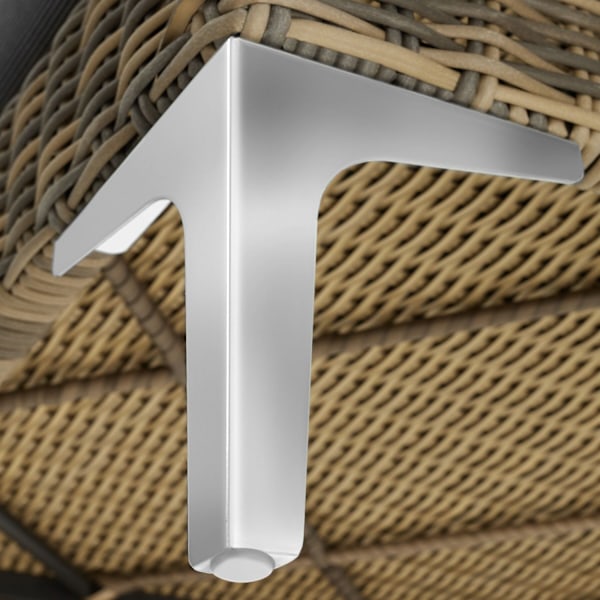 tectake Modulärt loungeset Villanova Aluminiumset 1 2-sits grå