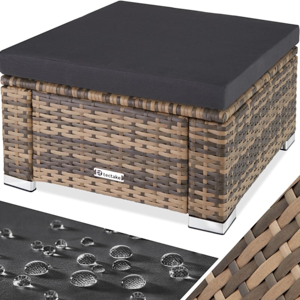 tectake Pall med dyna konstrotting Natur